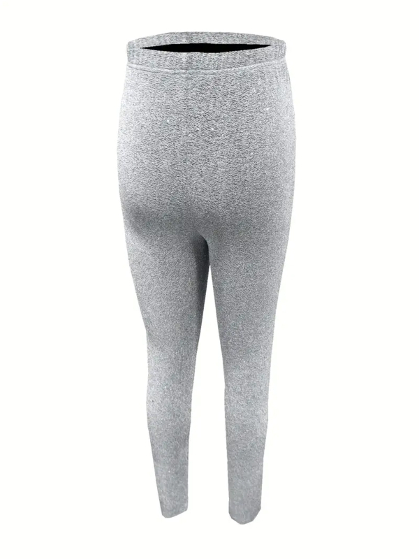 Aukštos juosmens tiesios kelnės, poliesterio 95%+, elastinis juosmuo, vasaros 2025 leidimas