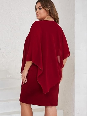 Φόρεμα χωρίς μανίκια με στρογγυλό λαιμό, μέση στη μεσαία γραμμή, γραμμή γοφών, Milk Silk πολυεστέρας 95%+