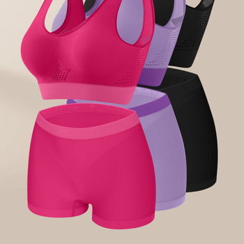 Moteriški nailoniniai aukšto juosmens bokser šortai, klubų pakėlimas, orui laidūs