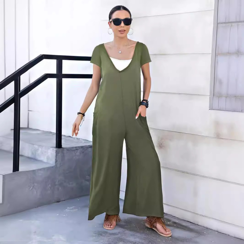 Patchzsebes overál, japán-koreai szabadidős stílus, poliészter, középső derekú, egyenes szárú, vasalásmentes kezelés