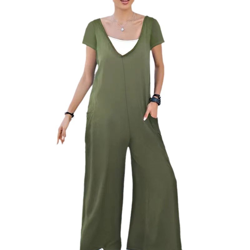 Patchzsebes overál, japán-koreai szabadidős stílus, poliészter, középső derekú, egyenes szárú, vasalásmentes kezelés