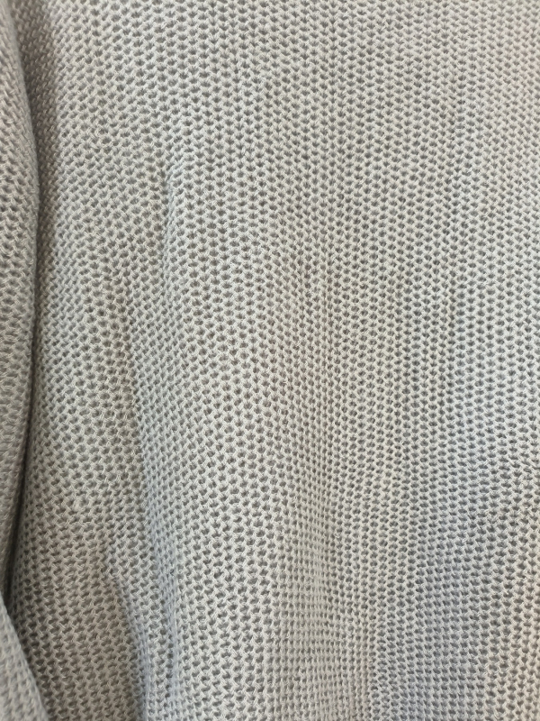 Cardigan tricotat din poliester, culoare uni, mâneci lungi, lungime medie, croială lejeră