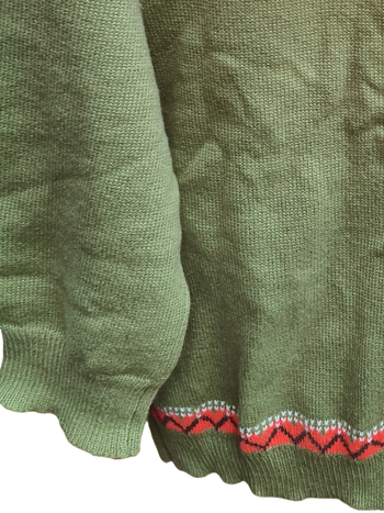 Ζακέτα γυναικεία με γεωμετρικό μοτίβο, πολυεστερικό πλεκτό, μακριά μανίκια, μεσαίο μήκος, ανοιχτή λαιμόκοψη