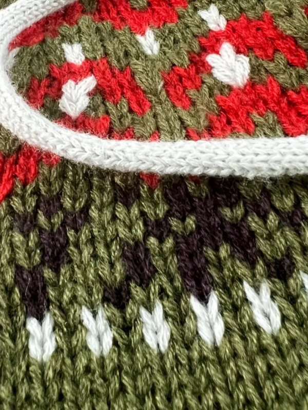 Ζακέτα γυναικεία με γεωμετρικό μοτίβο, πολυεστερικό πλεκτό, μακριά μανίκια, μεσαίο μήκος, ανοιχτή λαιμόκοψη