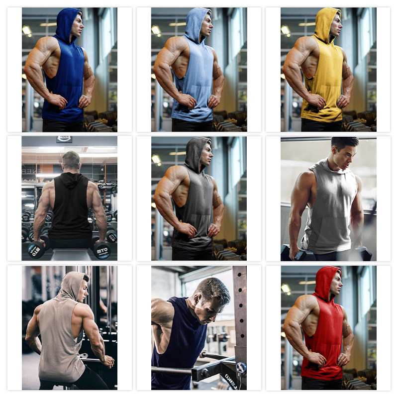 Vyrinė be rankovių liemenė, laisvas kirpimas, drėgmę šalinantis audinys, cheminių pluoštų mišinys, 92% poliesteris