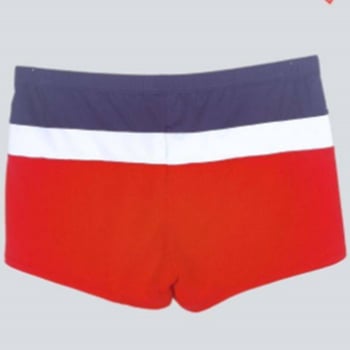 Vyriniai plaukimo šortai dryžių raštu, poliesterio-elastano audinys, pamušalas poliesteris, tinkami plaukimui ir fitnesui, nepralaidūs.