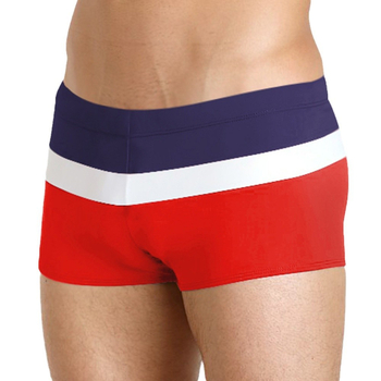 Vyriniai plaukimo šortai dryžių raštu, poliesterio-elastano audinys, pamušalas poliesteris, tinkami plaukimui ir fitnesui, nepralaidūs.