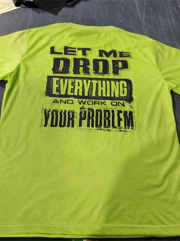 Мъжка тениска с 3D печат и геометричен флорален принт, полиестер 96% и повече, свободен силует, кръгло деколте