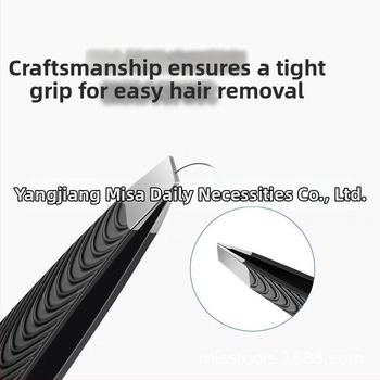 Clip pentru sprânene cu model în valuri și pense compacte, oțel inoxidabil, instrument de conturare a sprânenelor