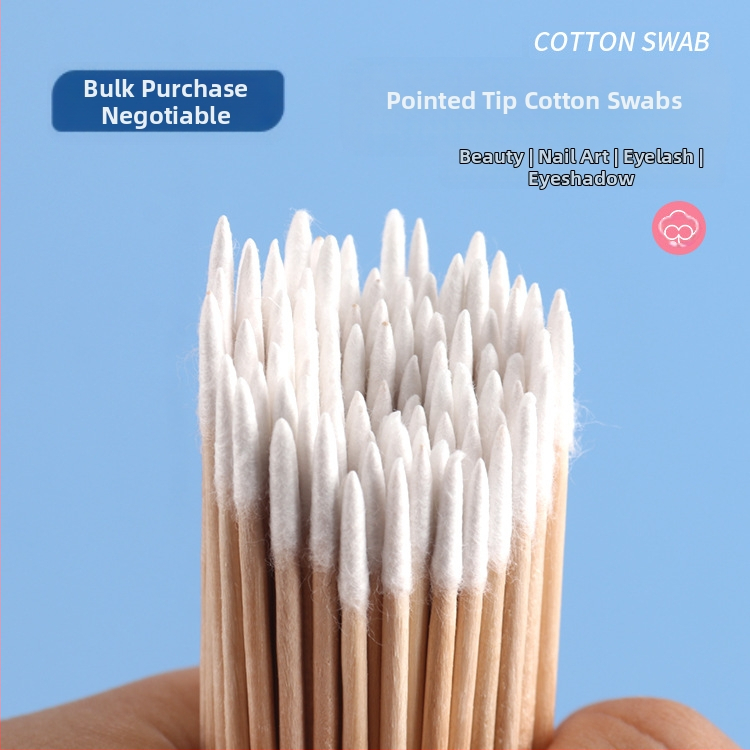 Yu Mei Jia vatové tyčinky na make-up, z obyčajnej bavlny, na aplikáciu make-upu, 36 mesiacov trvanlivosti