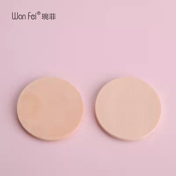 Wanfei latex σετ μακιγιάζ σφουγγαράκια, 12 τεμάχια, στρογγυλά puff, 240 σετ ανά κουτί