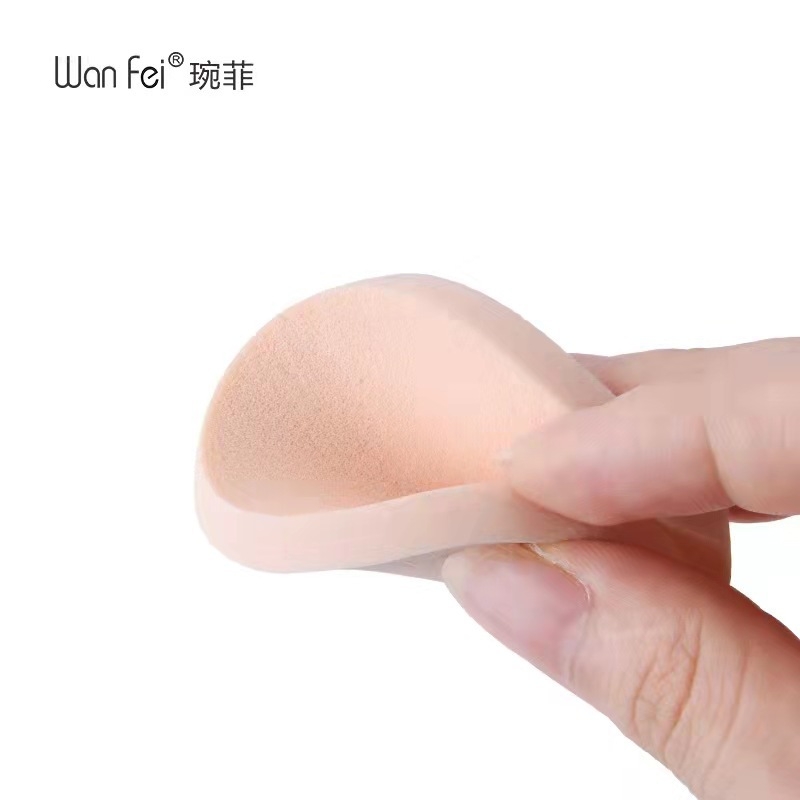 Wanfei latex makeup puff set, 12 komada, okrugli jastučići, 240 setova u kutiji