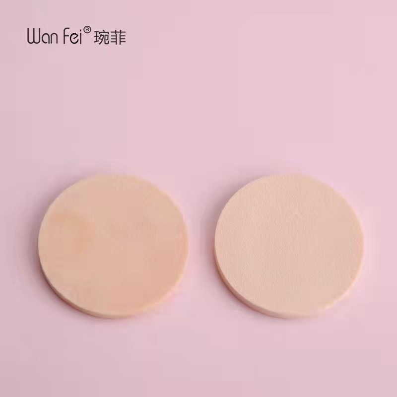 Wanfei latex makeup puff set, 12 komada, okrugli jastučići, 240 setova u kutiji