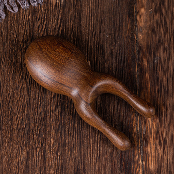 Ξύλινος μασάζ προσώπου για τα μάτια, το πρόσωπο και τα αυτιά – σανδαλόξυλο/ροδοξύλο, εργαλείο μασάζ με μεσημβρινούς