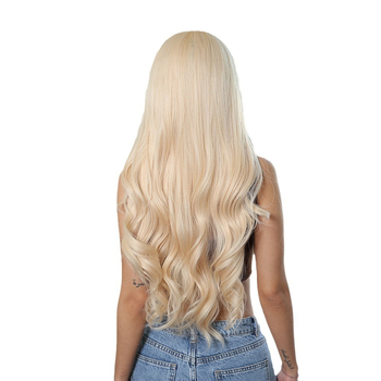 Parūka ar garām cirtām, vidējais dalījums, temperatūras izturīgas sintētiskas šķiedras