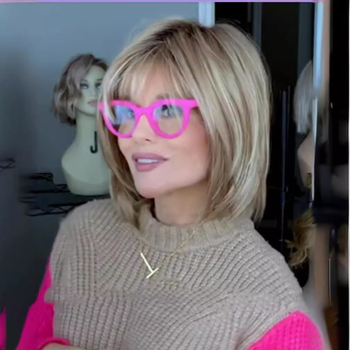 Перука, модел DZ2104, високотемпературни влакна, механично обработване, тегло 140 g