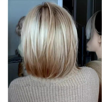 Перука, модел DZ2104, високотемпературни влакна, механично обработване, тегло 140 g