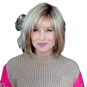 Перука, модел DZ2104, високотемпературни влакна, механично обработване, тегло 140 g