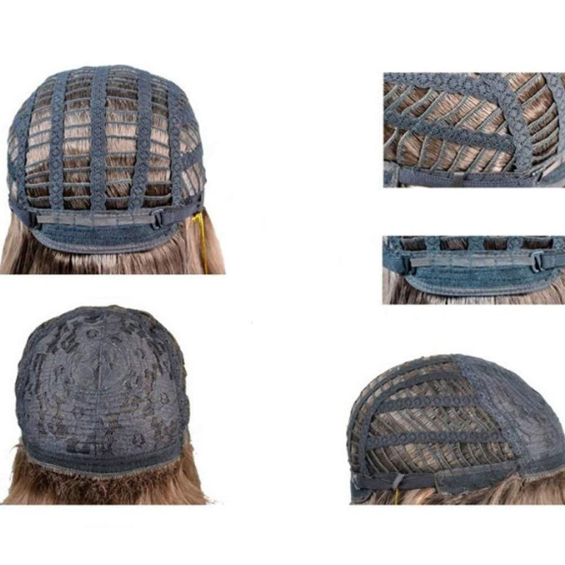 Перука, модел DZ2104, високотемпературни влакна, механично обработване, тегло 140 g