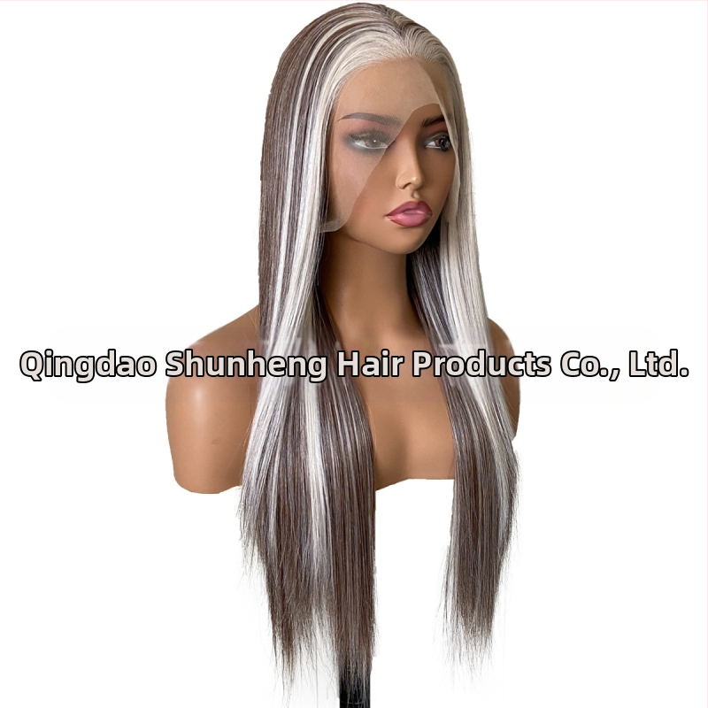 Перука Diniwigs SH-177, дълга права Lace-front Day Silk коса