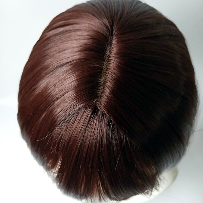 Перука къса права коса – Боб стил, челка с въздушен обем, модел 752, високотемпературна нишка, може да се боядисва