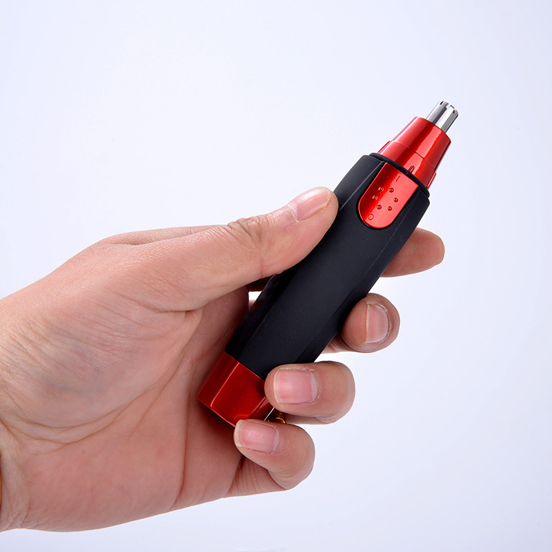 Električni trimer za nos za muškarce – ABS kućište, odvojiva i periva glavica za rezanje, napajanje батаријом