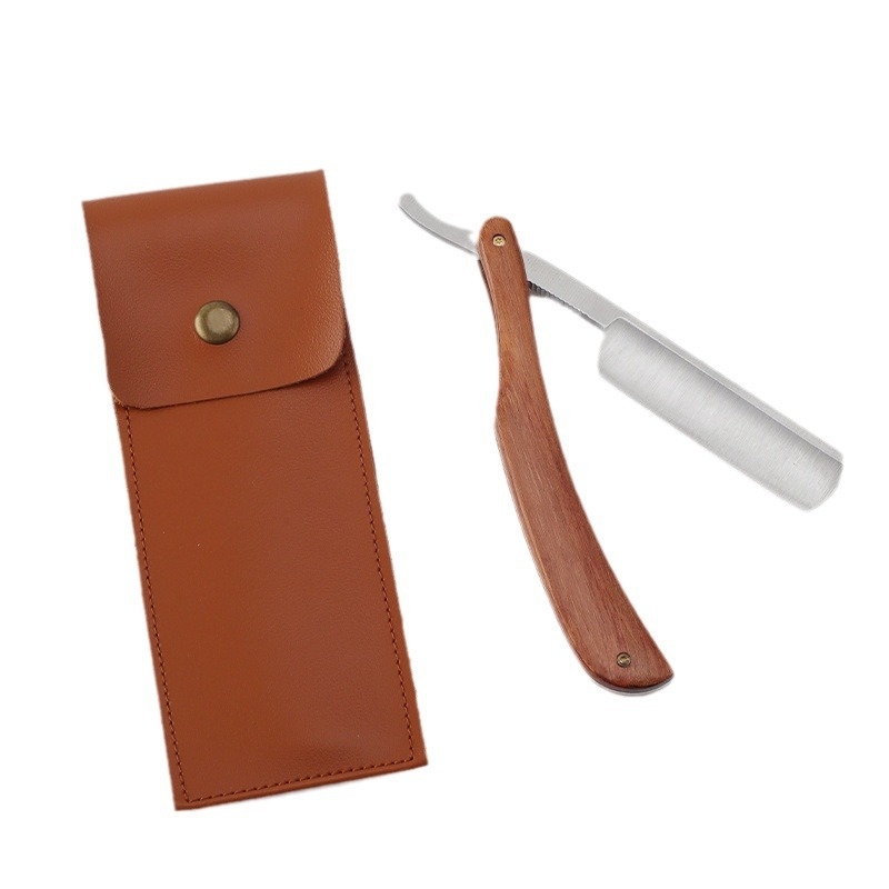 Χειροκίνητο αναδιπλούμενο ξυριστικό για ξύρισμα και περιποίηση γενειάδας, με μία λεπίδα