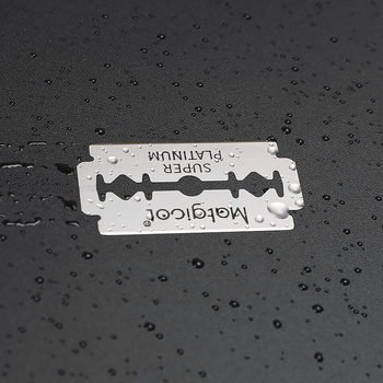 Lama de ras dublă față Rhino — oțel inoxidabil, manual, design clasic