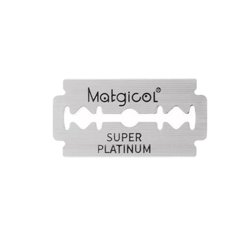 Lama de ras dublă față Rhino — oțel inoxidabil, manual, design clasic