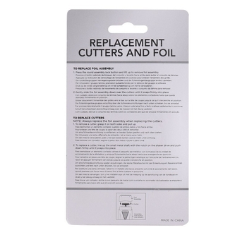 LK2208 Ανταλλακτική κεφαλή ηλεκτρικού ξυριστήρα με πλωτό επαναλαμβανόμενο μαχαίρι, ανοξείδωτο ατσάλι