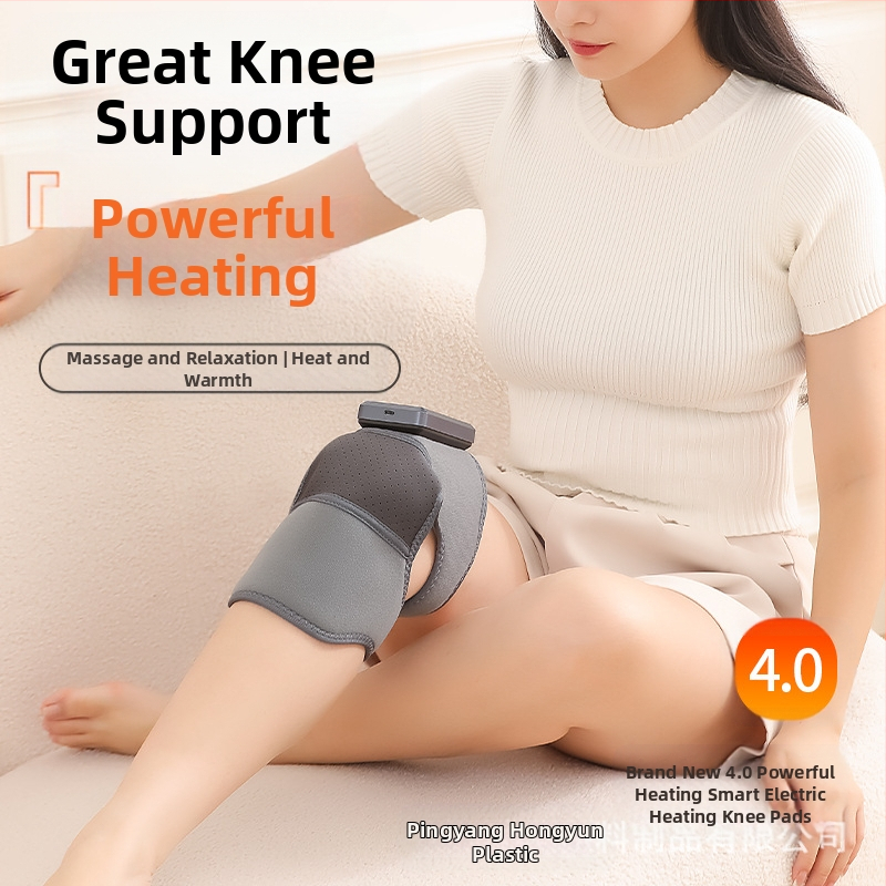 Нагревателни коленни и раменни подложки с интелигентен контрол на температурата, 5 нива нагряване, 3 нива масаж, 5V, 7W, диапазон 45-65°C