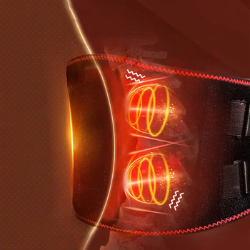 Portatīvā grafēna apkures josta viduklim, 3.7V, 5W, 40–60°C temperatūras diapazons
