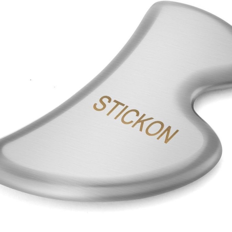 Alat za masiranje gua sha od nehrđajućeg čelika za podizanje lica i zatezanje cijelog tijela, kućna upotreba.