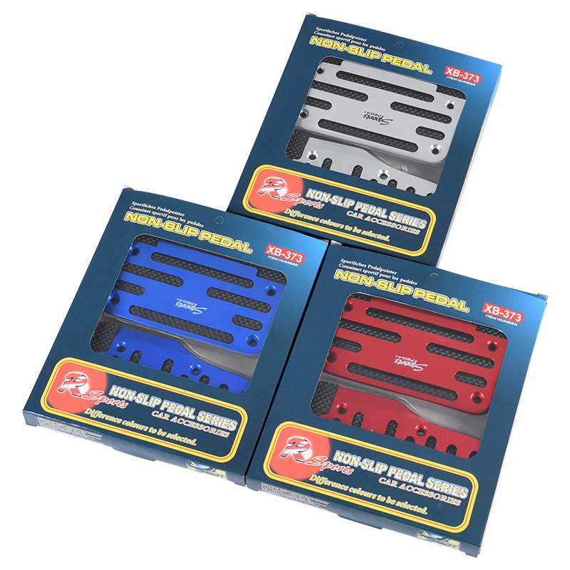 Автомобилен педал за крак – антихлъзгав, алуминиева сплав, универсален за MT/ръчна скоростна кутия, Jiachuangqi