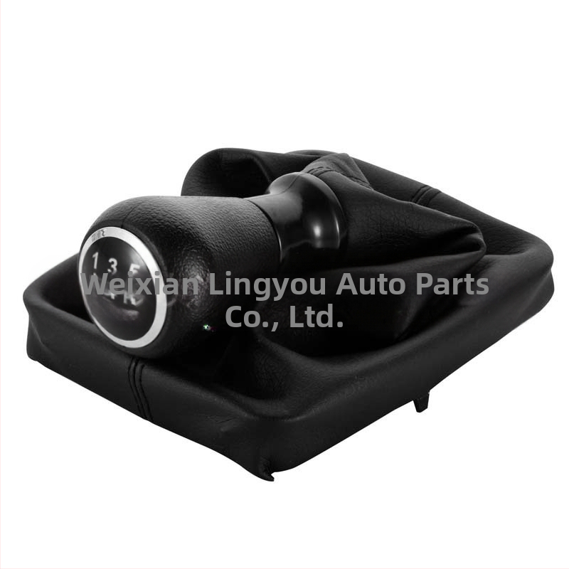 Praktinė pavarų svirties rankenėlė su dulkių gaubtu – ABS medžiaga, skirta mechaninei pavarų dėžei