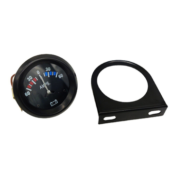12V auto ampermetra mērinstruments, dzelzs korpuss, 60-0-60 A diapazons, modeļa Ambility meter, zīmols Huali