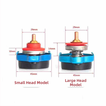 Καπάκι ρεζερβουάρ καυσίμου για εκτός δρόμου οχήματα, αλουμίνιο, AF1801, καθολική συμβατότητα, μέτρηση θερμοκρασίας