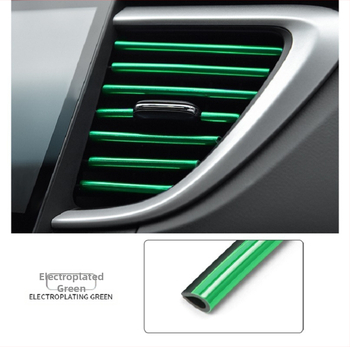 Διακοσμητική λωρίδα εξαγωγής αέρα - πλαστικό, μοντέλο Air Outlet Bright Strip, χωρίς λογότυπο