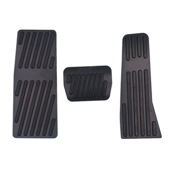 KINGRONGCHI Покритие за педали от алуминиев сплав за Mazda CX60, CX30, MX30 – педали газ и спирачка за автоматична трансмисия