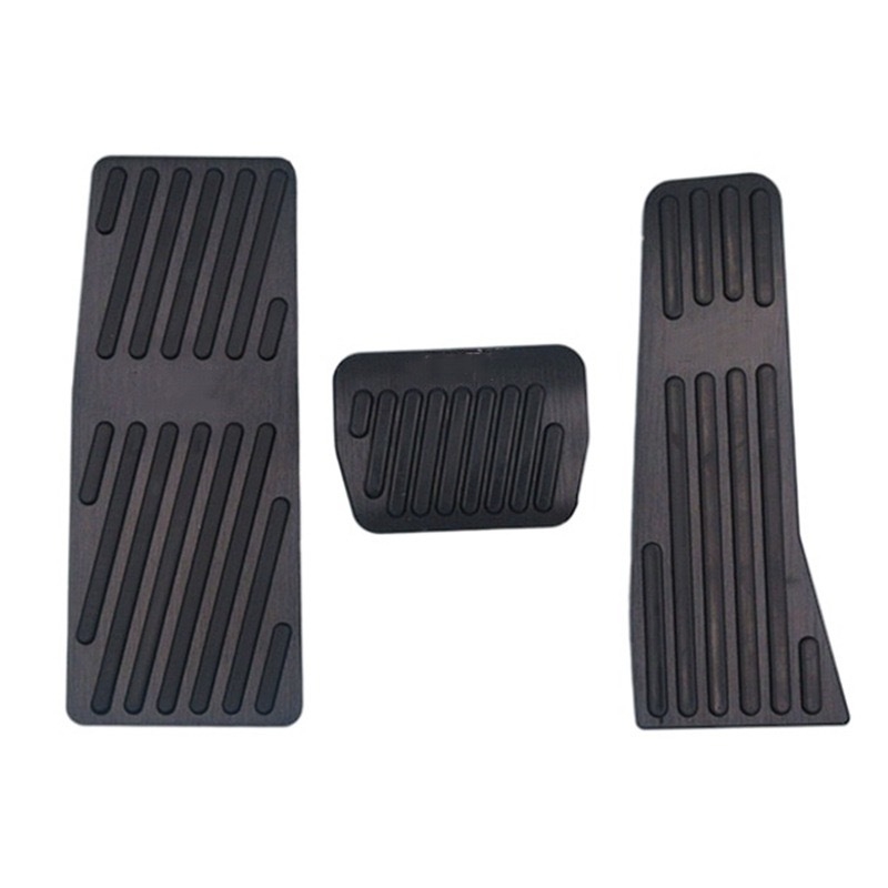 KINGRONGCHI Покритие за педали от алуминиев сплав за Mazda CX60, CX30, MX30 – педали газ и спирачка за автоматична трансмисия