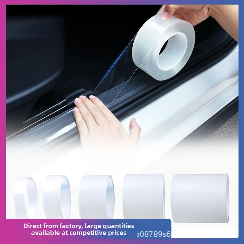 Universali automobilio slenksčio juosta – lipni juosta prieš susidūrimą, nano klijai modelis, prekės ženklas Always red, bendras naudojimas