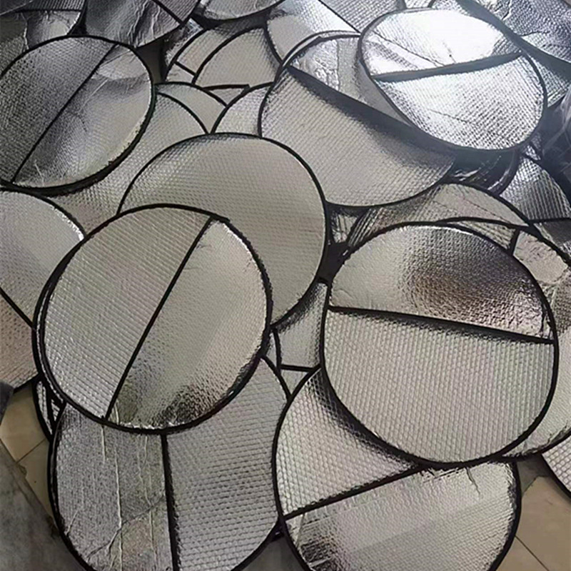 Κάλυμμα τιμονιού με μόνωση από αλουμινόφυλλο, καθολική εφαρμογή, θερινή χρήση, προσαρμόσιμη — Deep East