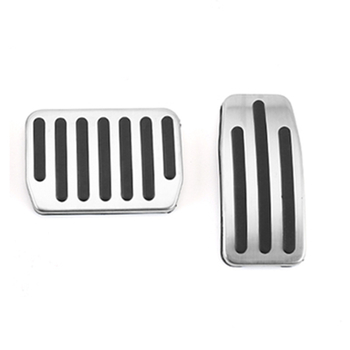 Комплект педали от алуминиева сплав за Tesla Model 3 — антихлъзгащи педали за спирачка и газ, допълнителен педал за крак (footrest)