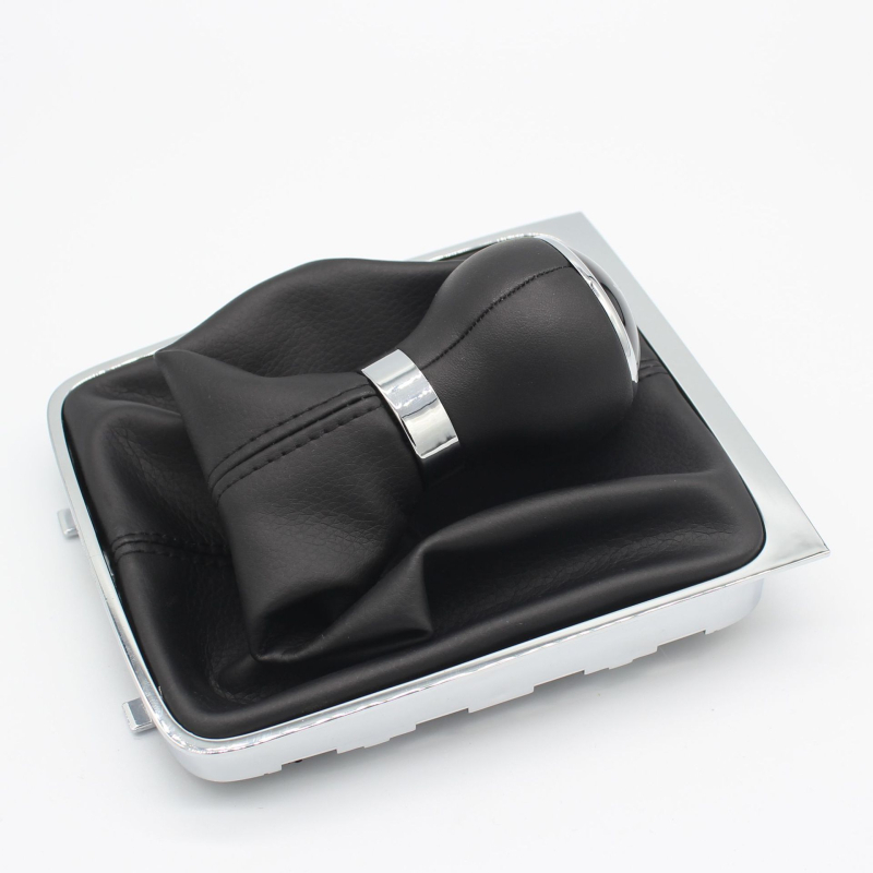 Kožený kryt radiacej páky pre VW Passat B6/Magotan, manuálna prevodovka – Star Flag