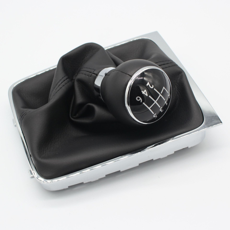 Kožený kryt radiacej páky pre VW Passat B6/Magotan, manuálna prevodovka – Star Flag