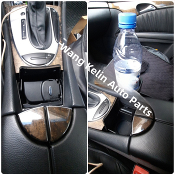 Centra konsole glāžu turētājs no ABS, Mercedes-Benz W211 E320 E350 W219 C219, saderīgs ar instrumentu paneli