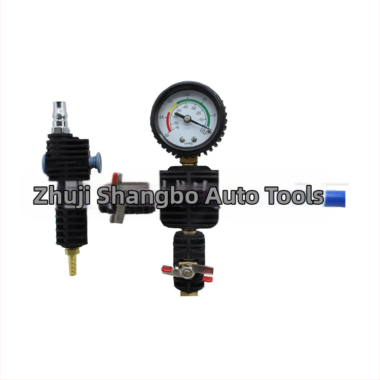 Yibo YB-011 28 части комплект за откриване на течове в радиатора с манометър