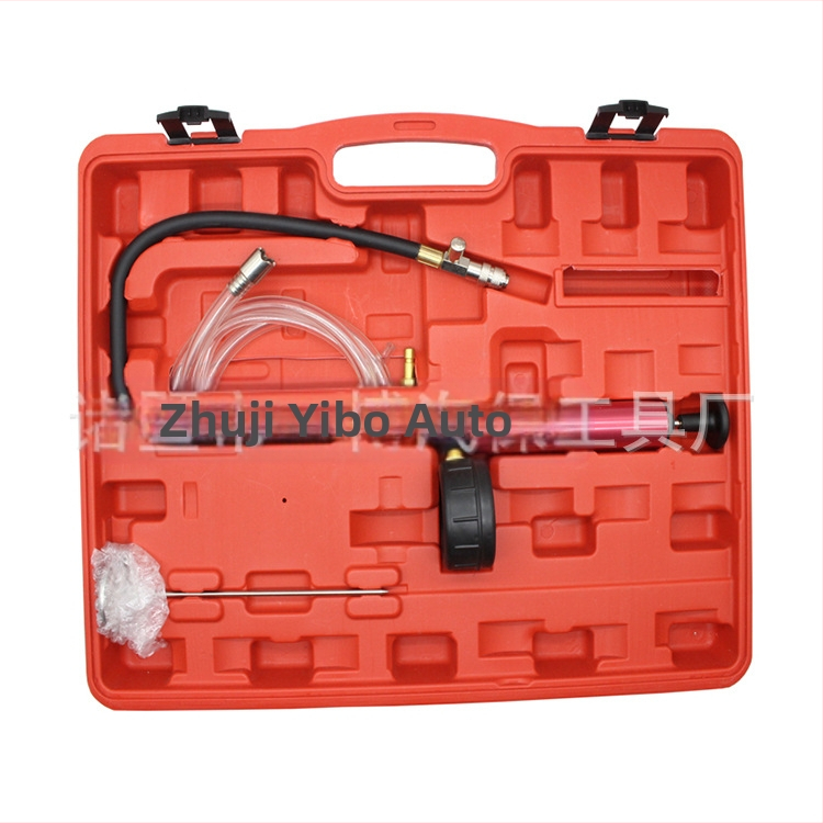 Yibo YB-011 28 части комплект за откриване на течове в радиатора с манометър