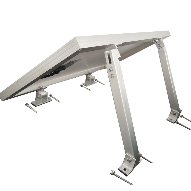 Chuanpu fotovoltinis laikiklis iš aliuminio lydinio su reguliuojamomis priekinėmis ir galinėmis kojomis