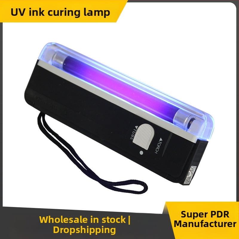 Ръчна UV LED лампа за втвърдяване на UV мастило, Super PDR, за ремонт на лепило без сенки